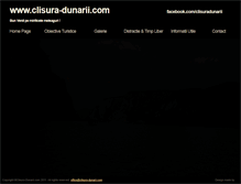 Tablet Screenshot of clisura-dunarii.com